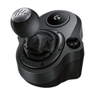 Logitech G29 + Driving Force Shifter, PS5/PS4 un PC, melna - Spēļu kontrolieris