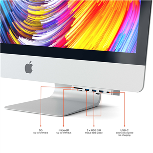 Adapteris USB-C priekš iMac / iMac Pro, Satechi