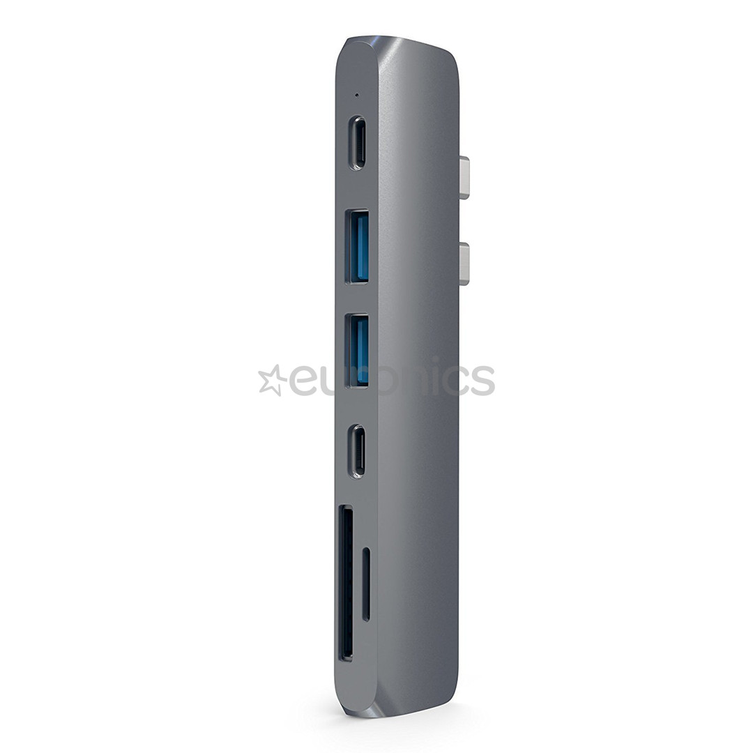 Satechi, USB-C MacBook Pro/Air, grey - Hub