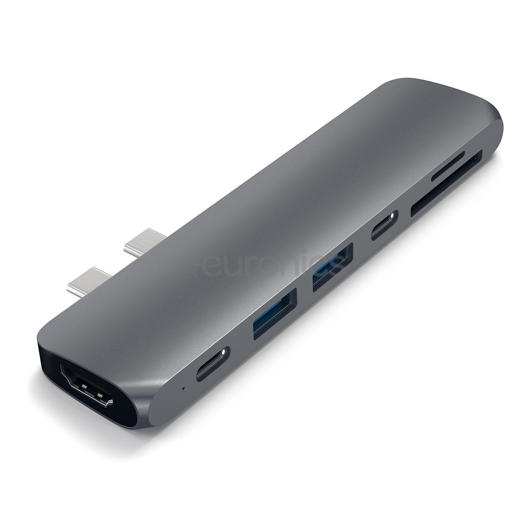 Satechi, USB-C MacBook Pro/Air, grey - Hub