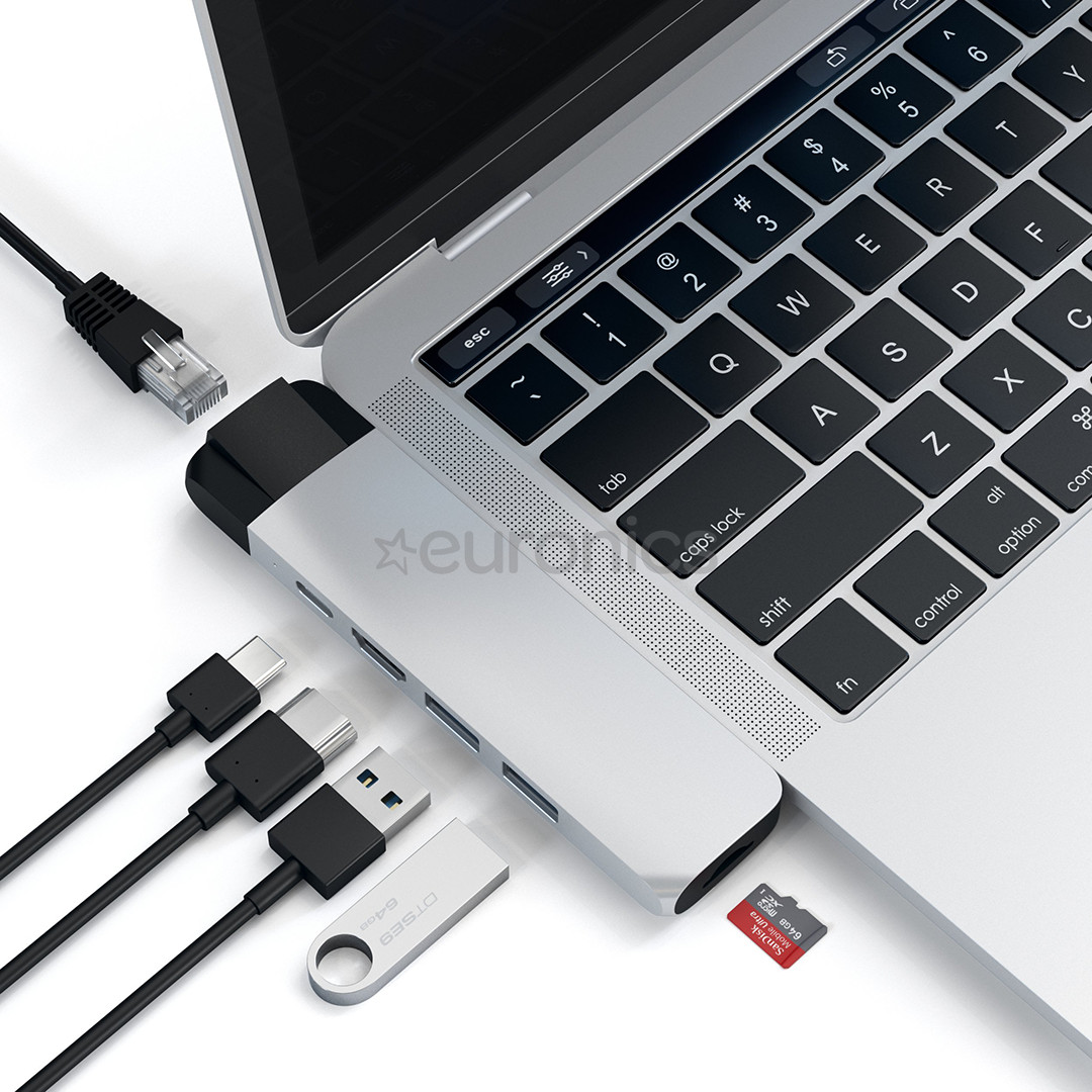 MacBook Pro USB-C hub Satechi