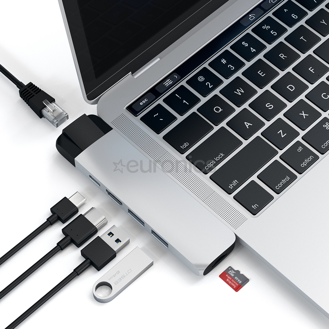 MacBook Pro USB-C hub Satechi