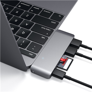 Satechi, MacBook 12'', USB-C, grey - Hub