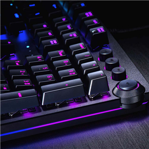 Razer Huntsman Elite, Linear Optical Switch, US, mehāniskā, melna - Klaviatūra