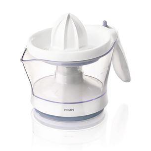 Philips Viva Collection, 25 W, balta - Citrusaugļu sulu spiede HR2744/40