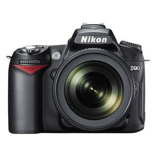 Spoguļkamera D90 + AF-S DX 16-85 VR II, Nikon