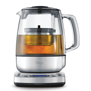 Sage the Tea Maker, tējas siets, temperatūras regulācija, 1.5 L, caurspīdīga/nerūsējošā tērauda - Tējkanna STM800