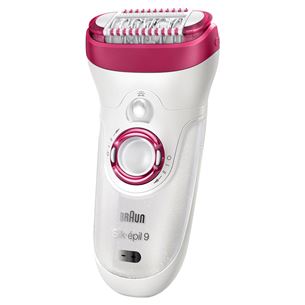 Epilator Silk-épil 9 + toothbrush Oral-B PRO500, Braun