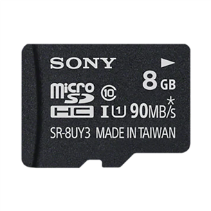 Карта памяти Micro SDHC с адаптером Sony (8 ГБ)