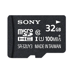 MicroSD memory card + adapter Sony (32 GB)