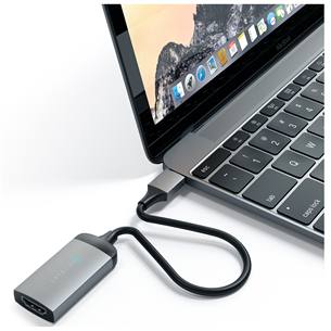 Satechi, USB C-HDMI 4K 60 Hz, pelēka/melna - Adapteris