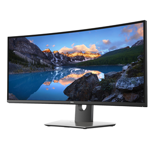 34'' curved QHD LED IPS monitor, Dell