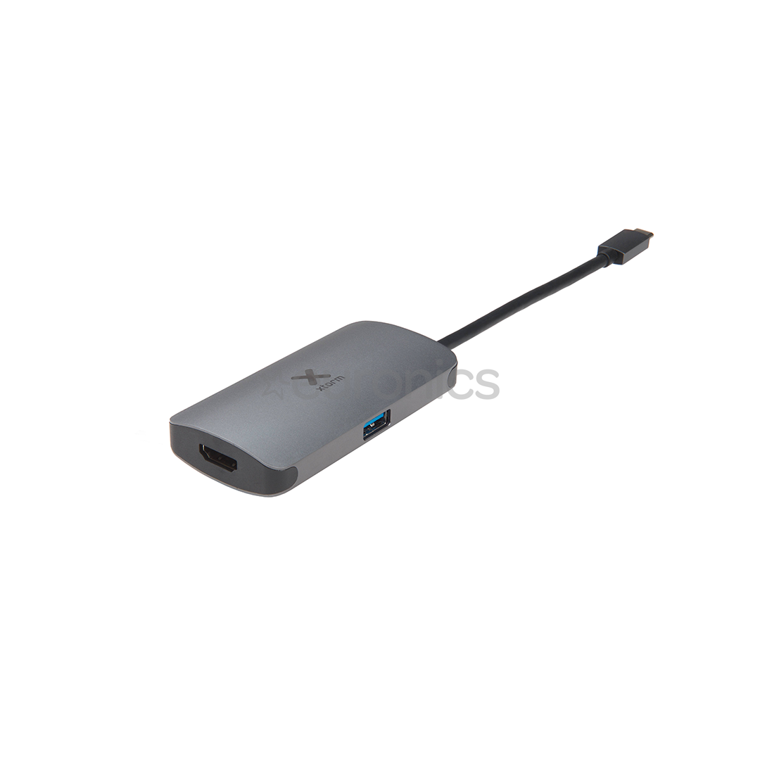 Adapteris USB-C / HDMI; USB3.0; USB-C, Xtorm