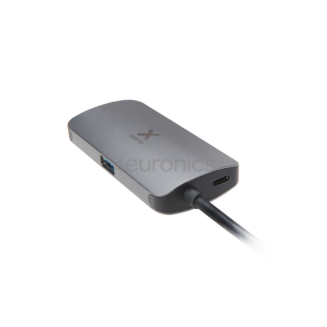 Adapteris USB-C / HDMI; USB3.0; USB-C, Xtorm