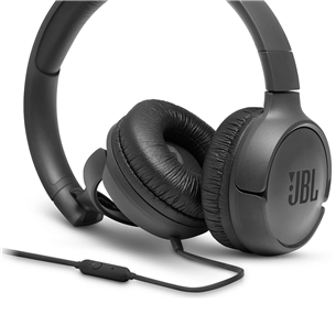 JBL Tune 500, melna - Austiņas