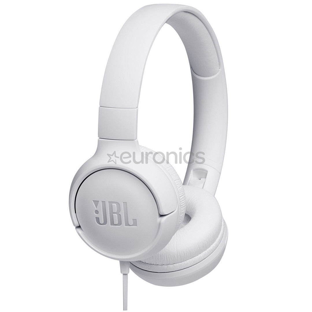 JBL Tune 500, white - On-ear Headphones