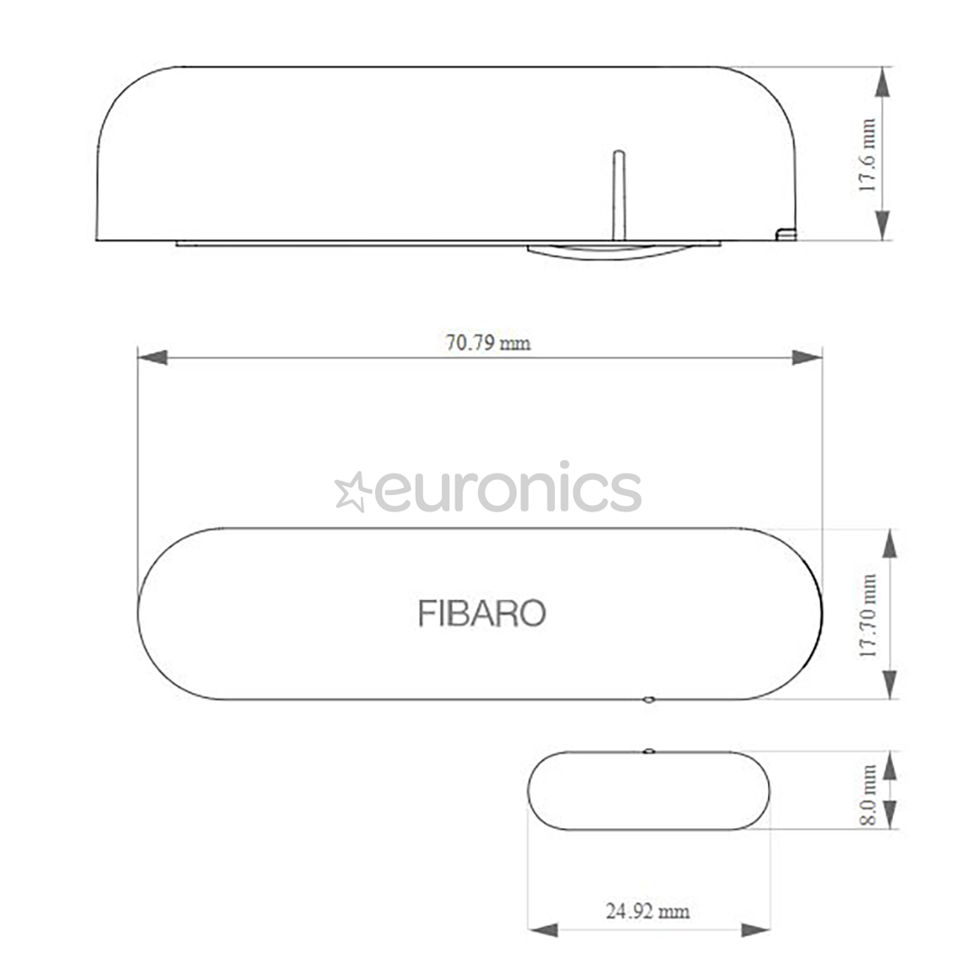 Durvju / logu atvēršanas sensors, Fibaro