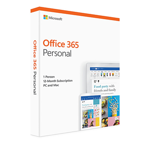 MS Office 365 Personal ENG 1 gads