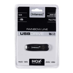 USB zibatmiņa Rainbow, Intenso