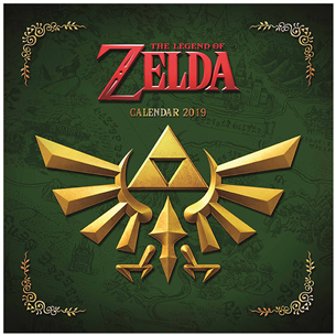 Kalendārs Legend of Zelda 2019