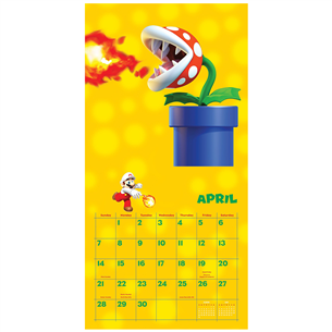 Kalendārs Super Mario 2019