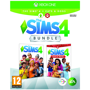 Spēle priekš Xbox One, The Sims 4 + Cats and Dogs Bundle