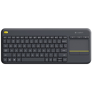 Logitech K400 Plus, RUS, серый - Беспроводная клавиатура с тачпадом