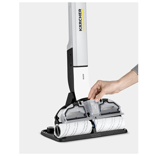 Kärcher FC 3 Premium, white/grey - Cordless hard floor cleaner
