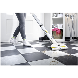 Kärcher FC 3 Premium, white/grey - Cordless hard floor cleaner