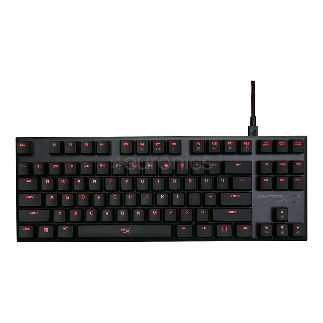 Klaviatūra HyperX Alloy FPS Pro Red, Kingston / ENG