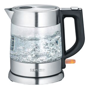 Severin, 1 L, inox/clear - Kettle