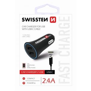 Car charger Type-C, Swissten