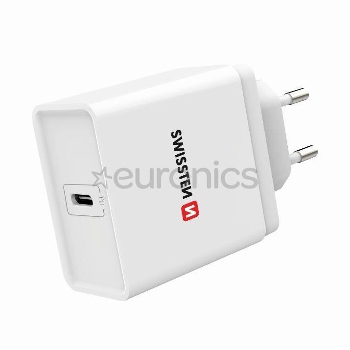Зарядное устройство USB Type-C, Swissten / 3A
