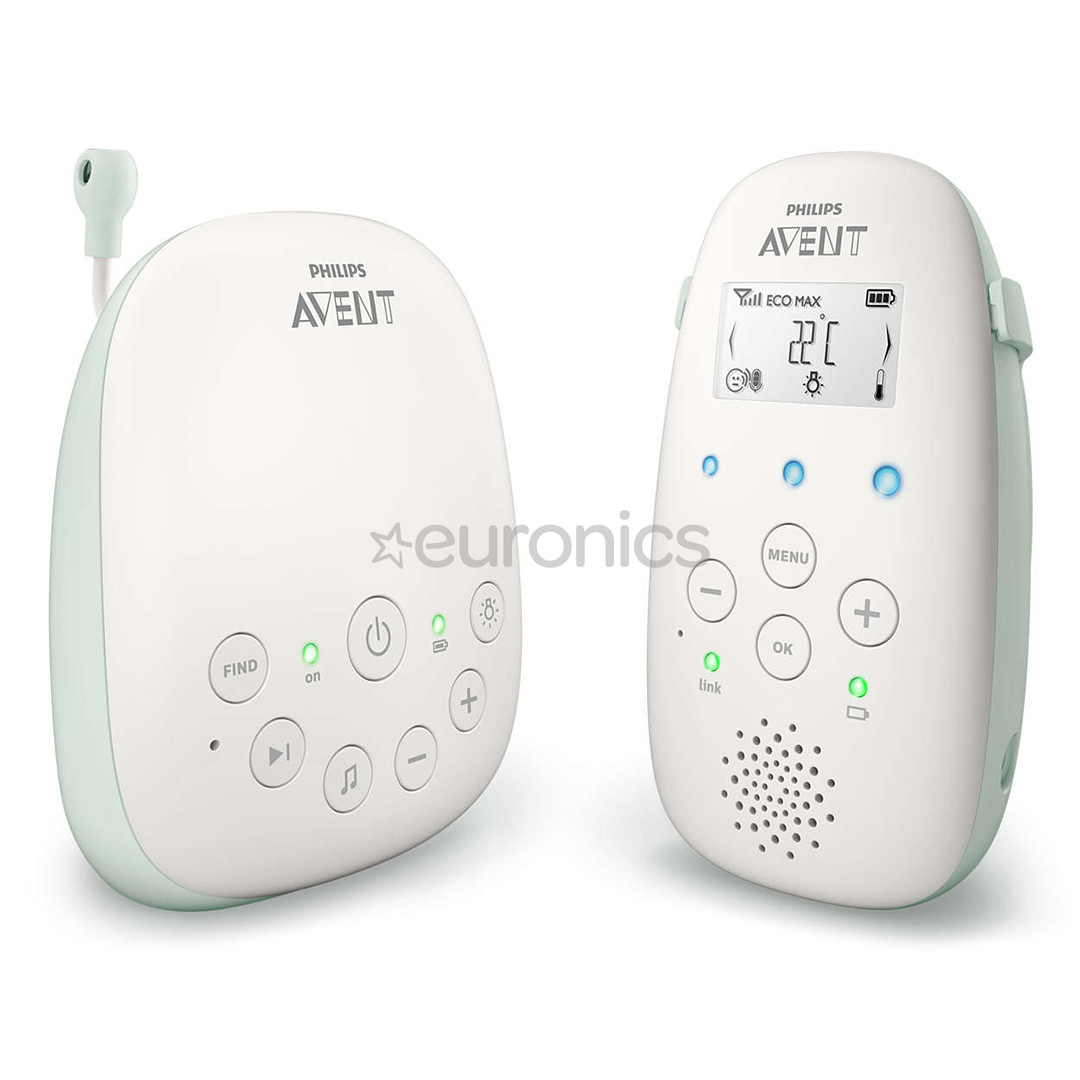Philips Avent, белый/зеленый - Радионяня
