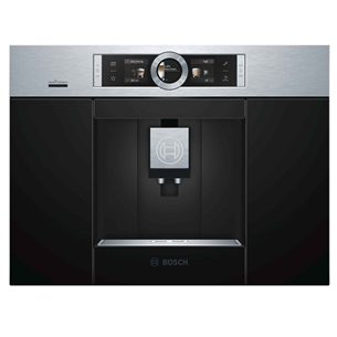 Bosch, black/inox - Built-in espresso machine CTL636ES6