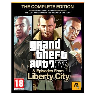 PlayStation 3 game Grand Theft Auto IV: The Complete Ed.