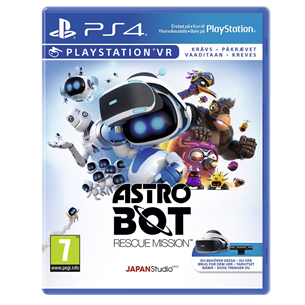 PS4 game VR Astro Bot Rescue Mission