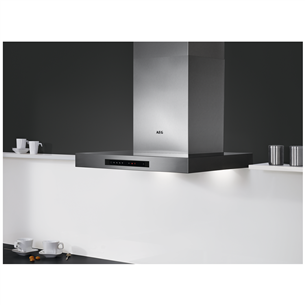 AEG, 779 m³/h, width 59.8 cm, inox - Cooker Hood