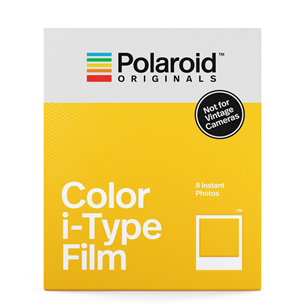 Photopaper Color Film for i-Type, Polaroid / 8 psc
