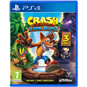 PlayStation 4 spēle, Crash Bandicoot N. Sane Trilogy