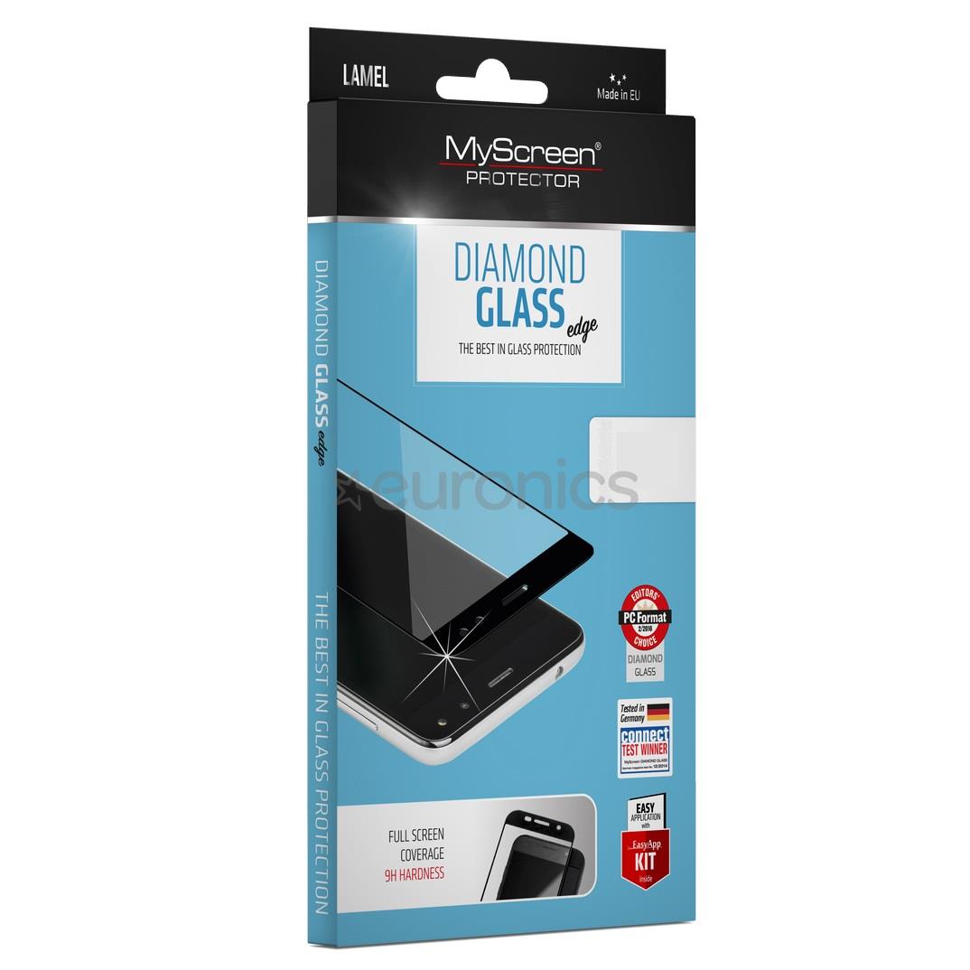 Ekrāna aizsargstikls Diamond glass edge priekš iPhone XS MAX, MSC