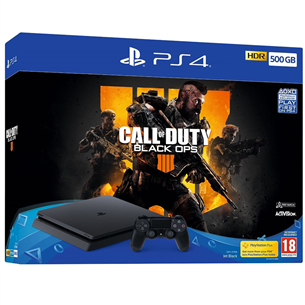 Gaming console Sony PlayStation 4 (500 GB) + Call of Duty Black Ops 4