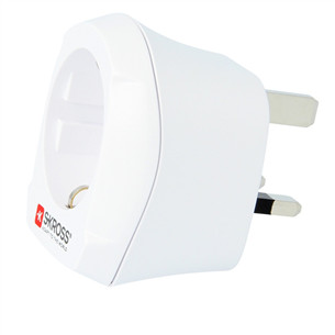 Ceļojuma adapteris EUR - UK, Skross 7640166320265