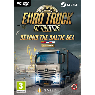 Spēle priekš PC  Euro Truck Simulator 2: Beyond the Baltic Sea