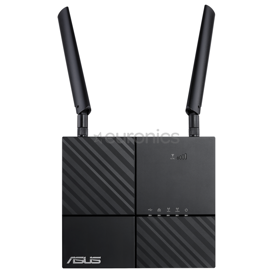 Bezvadu rūteris AC750 Dual Band, Asus / LTE