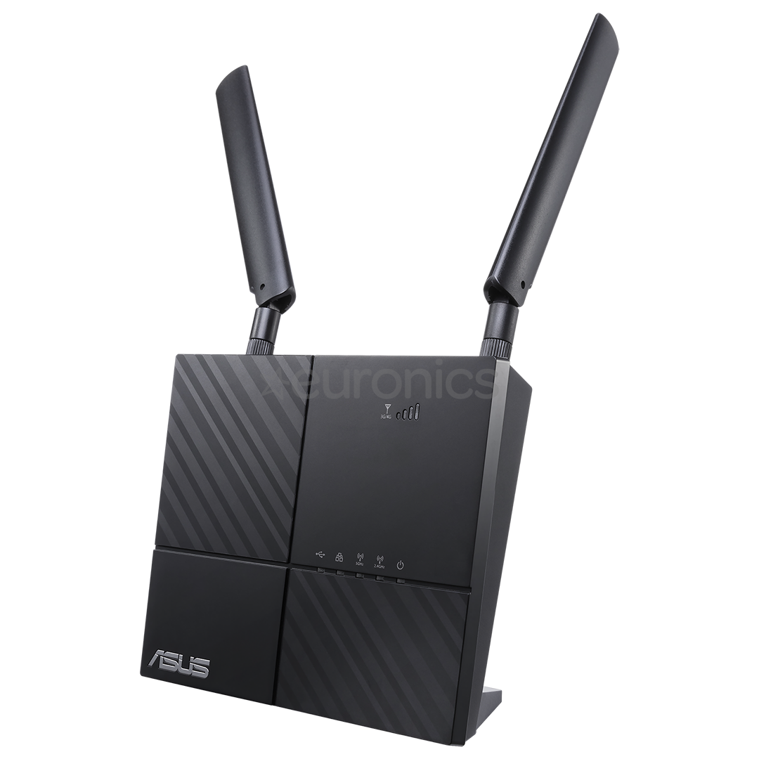Bezvadu rūteris AC750 Dual Band, Asus / LTE