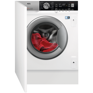 AEG, 8 kg / 4 kg, depth 54 cm, 1600 rpm - Built-in Washer-Dryer Combo L8WBE68SI