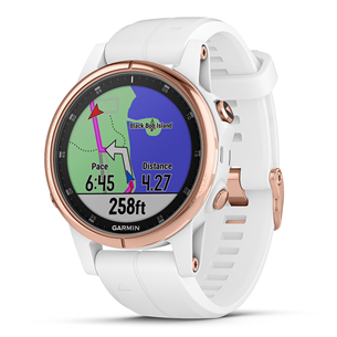 Multisporta GPS pulkstenis FENIX 5S Plus Sapphire, Garmin