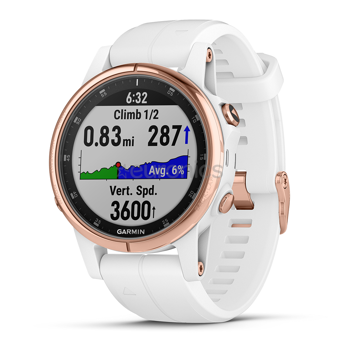 Multisporta GPS pulkstenis FENIX 5S Plus Sapphire, Garmin