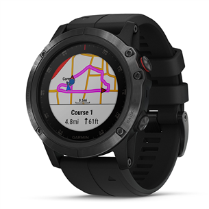 Multisporta GPS pulkstenis FENIX 5X Plus Sapphire, Garmin